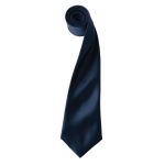 Colours szatén nyakkendő, Navy, U (PR750NV-U)