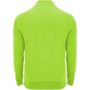 Epiro hossz ujj negyed cipzros uniszex pulver, fluor green (pulver)