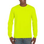 Gildan Ultra férfi hosszúujjú póló, Safety Green (GI2400SFG)
