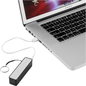 Jive powerbank, 2000 mAh, fekete (powerbank)