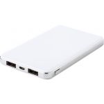 Li-polimer powerbank, 5000mAh, fehr (7083-02)