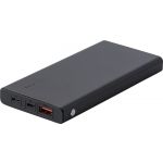 Nasir alumnium powerbank, 10 000 mAh, fekete (820904-01)
