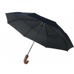 Összecsukható automata esernyő, fekete (összecsukható esernyő)