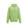 AWDIS kapucnis pulóver, kevertszálas, Apple Green
