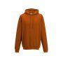 AWDIS kapucnis pulóver, kevertszálas, Burnt Orange