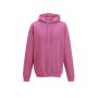 AWDIS kapucnis pulóver, kevertszálas, Candyfloss Pink