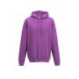 AWDIS kapucnis pulóver, kevertszálas, Pinky Purple