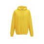 AWDIS kapucnis pulóver, kevertszálas, Sun Yellow