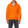 Gildan Heavy Blend kapucnis pulóver, S.Orange