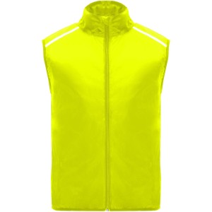 Roly Jannu könnyű uniszex futómellény, fluor yellow