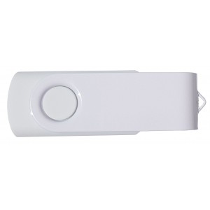 Rotate Metalic pendrive, fehr, 4GB (raktri) (pendrive)