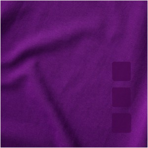 Elevate Kawartha női V nyakú póló, lila (T-shirt, póló, 90-100% pamut)