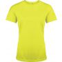 ProAct női sportpóló, Fluorescent Yellow