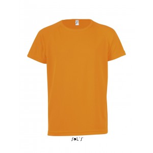 Sols raglnujj gyerek sportpl, Neon Orange (T-shirt, pl, kevertszlas, mszlas)