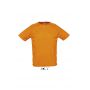 Sols Sporty raglánujjú póló, Neon Orange