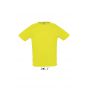 Sols Sporty raglánujjú póló, Neon Yellow
