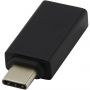 Tekio ADAPT alumínum USB-C és USB-A 3.0 adapter, fekete